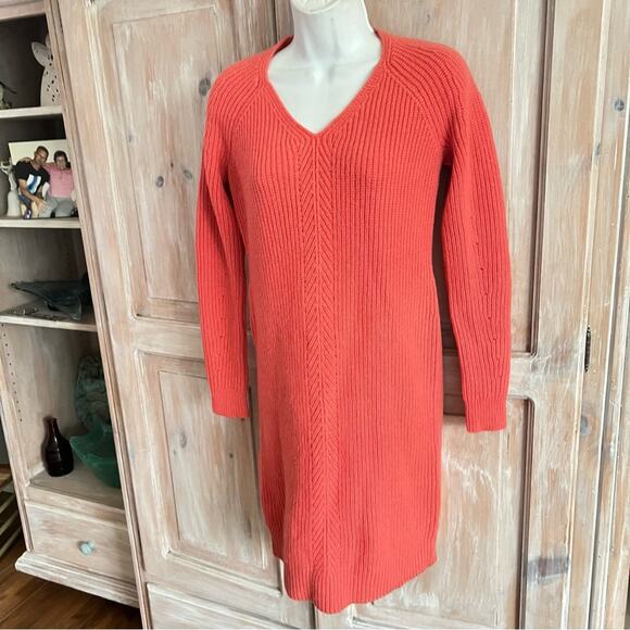 Ann Taylor Sweater V Neck Dress Women’s Small NEW - Picture 9 of 9